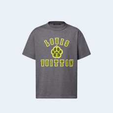 루이비통 엠벨리시드 쇼트 슬리브드 코튼 크루넥 1AGJSB