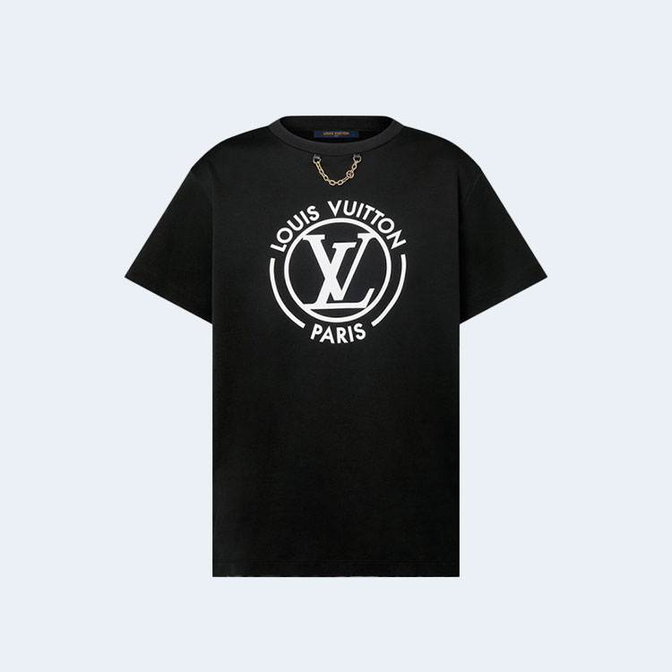 루이비통 플록드 티셔츠 1AFTUC