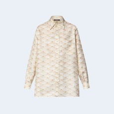 루이비통 3D 말레타주 프린트 파자마 셔츠 1AFFYE