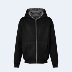 루이비통 리버시블 더블 페이스 울 후디 블루종 1AFAA0