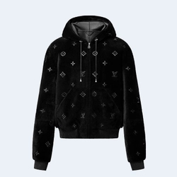 루이비통 모노그램 엠벨리시드 시어링 후디