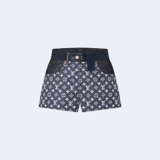 루이비통 모노그램 데님 미니 쇼츠 1AC2ON