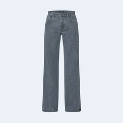 루이비통 워시드 데님 와이드 레그 진