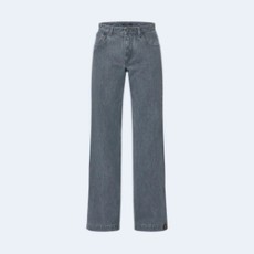루이비통 워시드 데님 와이드 레그 진