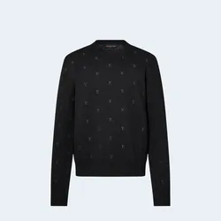 루이비통 엔브로이더드 시그니처 메리노 크루넥