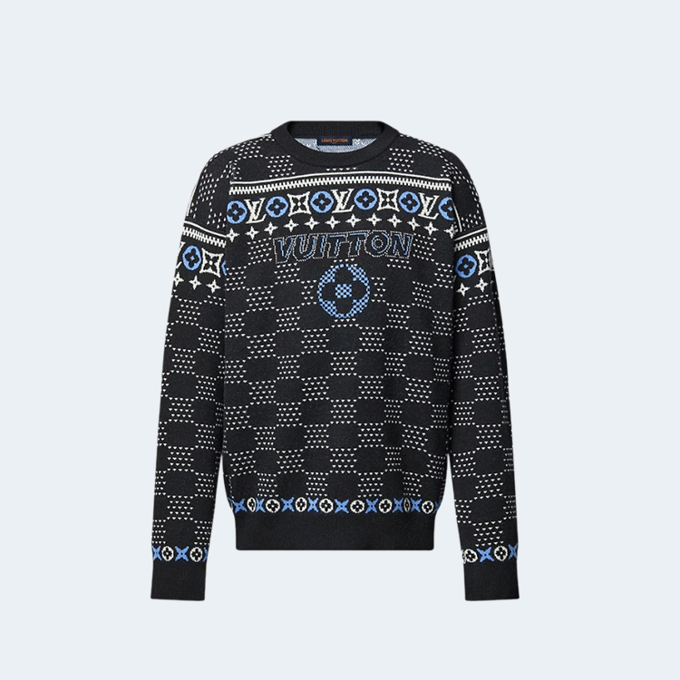 루이비통 LV 스키 자카드 울 풀오버 1AGJUE