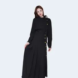 루이비통 플리츠 롱 드레스