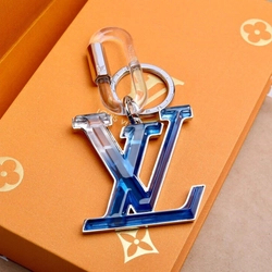 루이비통 크리스탈 LV 로고 키홀더