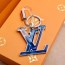 루이비통 크리스탈 LV 로고 키홀더