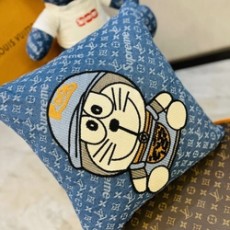 루이비통 데님 쿠션 50cm