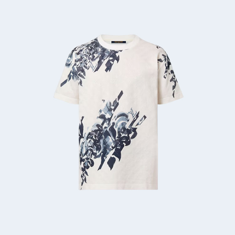 루이비통 모노그램 코튼 피케 티셔츠