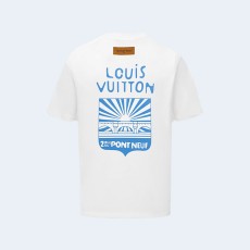 루이비통 러버스 로고 티셔츠 화이트