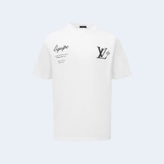 루이비통 빅토리아 하버쇼 로고 티셔츠 화이트
