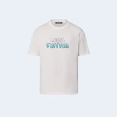 루이비통 엠브로이더드 비즈 코튼 티셔츠 1ABJMV