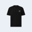 루이비통 시그니처 쇼트 슬리브 티셔츠 블랙