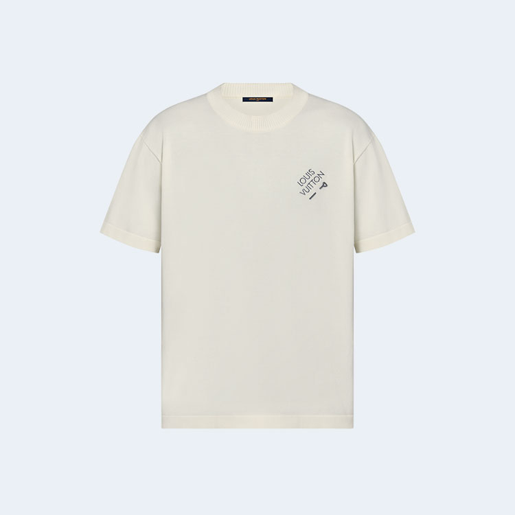 루이비통 시그니처 쇼트 슬리브 티셔츠 1AATX6