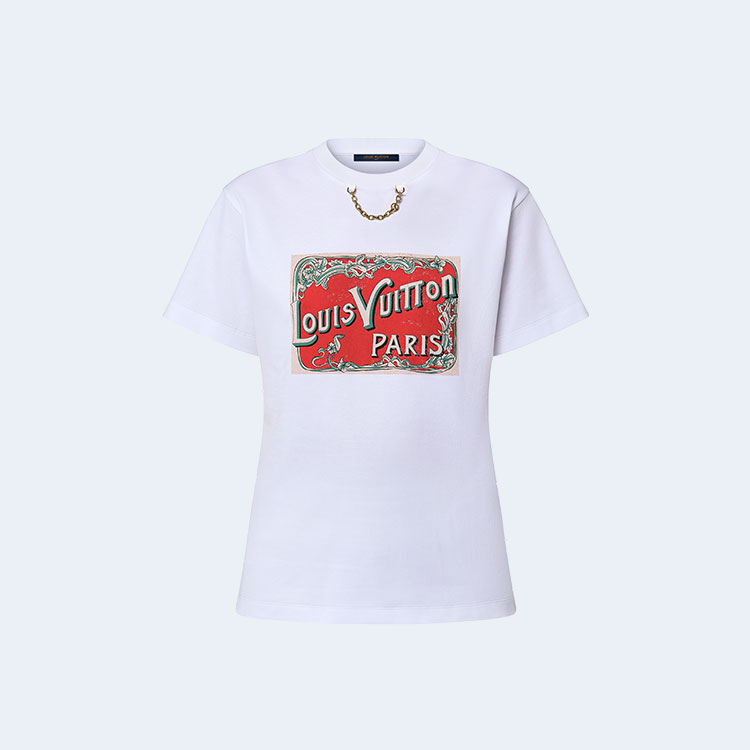 루이비통 트래블 스탬프 티셔츠 1AFN08