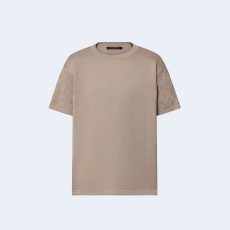 루이비통 쇼트 슬리브 시그니처 크루넥 1AFIUB