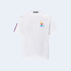 루이비통 그래픽 코튼 티셔츠 1AFVUV