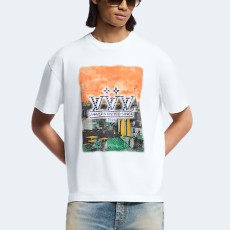 루이비통 엠벨리시드 그래픽 코튼 티셔츠