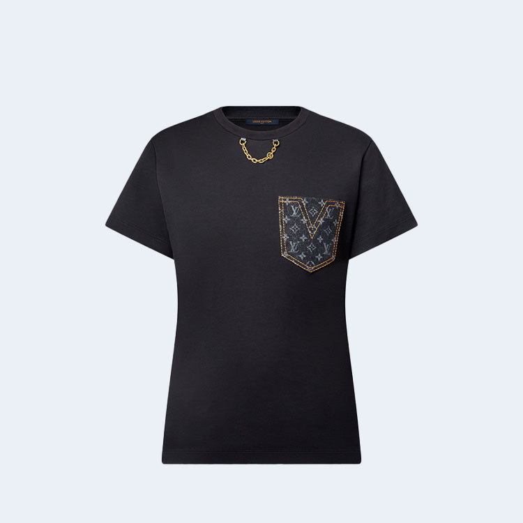 루이비통 모노그램 포켓 티셔츠