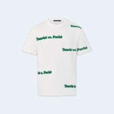 루이비통 TOURIST VS PURIST 프린트 티셔츠 1A971T