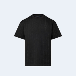 루이비통 크리스털 장식 코튼 티셔츠 1AFYDS