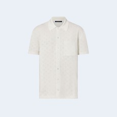 루이비통 모노그램 포인텔 코튼 반소매 셔츠 1ABJ2W