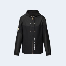 루이비통 테크니컬 후드 코튼 블루종 1AFRGM