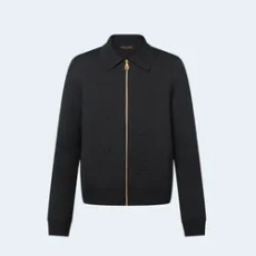 루이비통 엠보스드 테크니컬 울 블루종 1AFYEG