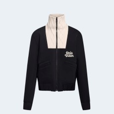 루이비통 니티드 칼라 엠브로이더드 테크니컬 블루종 1AFPU6