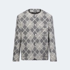 루이비통 아가일 라운드넥 블레이저