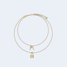 루이비통 LV 자물쇠 목걸이