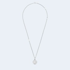 루이비통 LV 트위스티드 플라워 펜던트 목걸이