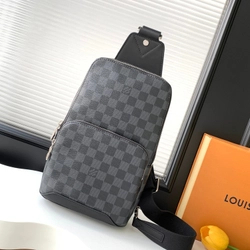 루이비통 다미에 그라피트 그라파이트  슬링 백 N41719