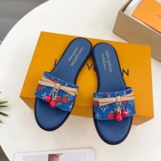 루이비통 x 무라카미 릴리 플랫 뮬