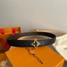 루이비통 로고 모노그램 양면 벨트