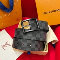 루이비통 다미에  블랙 버클