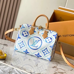 루이비통 스피디 반둘리에 25 라군 블루 M11264
