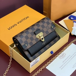 루이비통 바뱅 체인 월릿 WOC 다미에 에벤 N60221