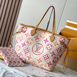 루이비통 네버풀 MM 코랄 M25317