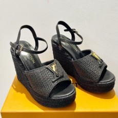 루이비통 마레 웨지 샌들