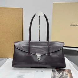 르메르 기어 카프스킨 숄더 브라운