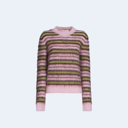 마르니 핑크 스트라이프 스웨터