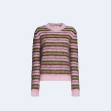 마르니 핑크 스트라이프 스웨터
