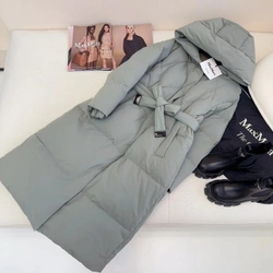 막스마라 다운 롱패딩 재킷