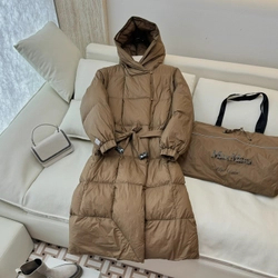 막스마라 다운 롱패딩 재킷