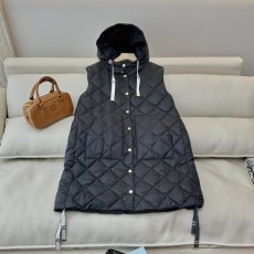 막스마라 트레파 롱 베스트 패딩 블랙