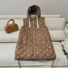 막스마라 트레파 롱 베스트 패딩 카멜