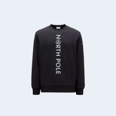 몽클레어 프린트 모티프 스웻 맨투맨